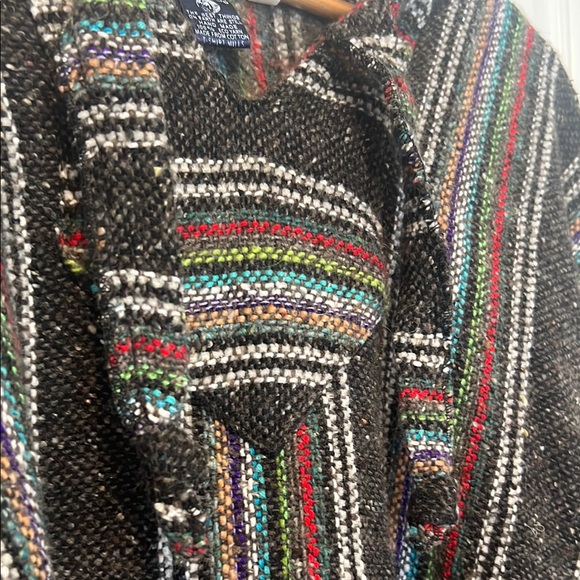 Striped Multicolor Hooded Sweater - Picture 5 of 5